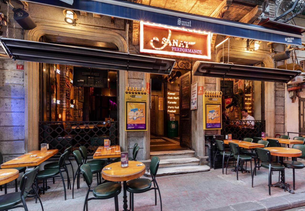 Sanat Hostel Taksim Istanbul Exteriör bild