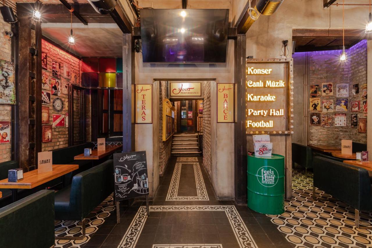Sanat Hostel Taksim Istanbul Exteriör bild